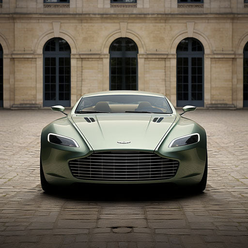 Front view of Aston Martin DV5
