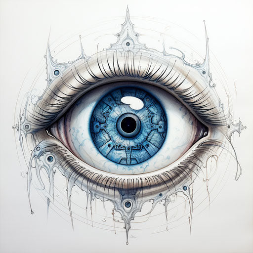 Eye tattoo design by Michelle N, Mike Mayhew style