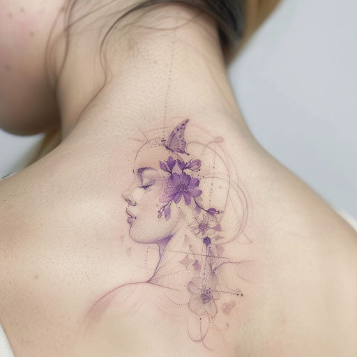 Lilac Tattoo Vector Collection