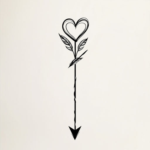 Minimalist tattoo design for small forearm