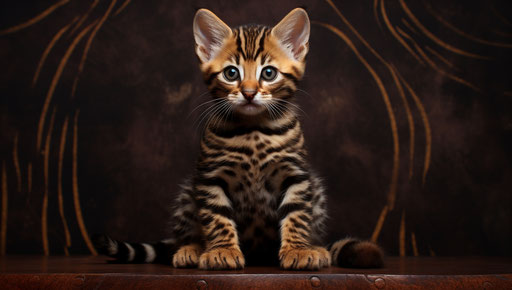 Bengal Kitten: the cat of legend, modernist influences