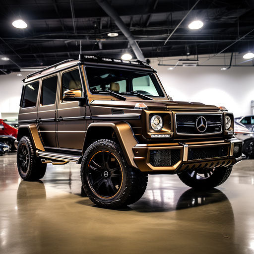 Classic Brown luxury SUV