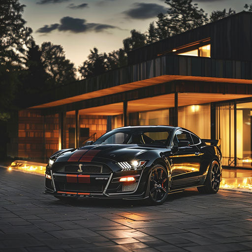 High-end classic luxury variant of Ford Mustang GT Shelby