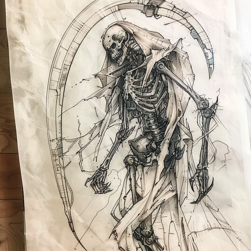 Reaper Tattoo Art Collection