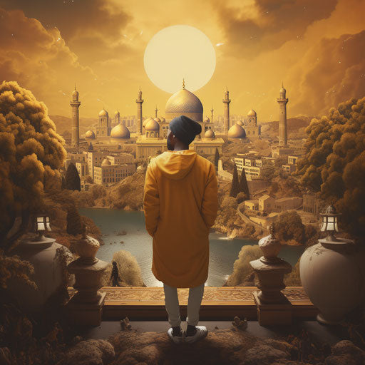 New album by hakeem, rap by hawa, juxtaposed imagery