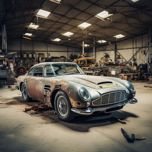 Restoration of the aston martin db5