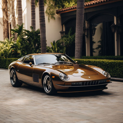 Luxury variant of the classic Ferrari Daytona with high-end finishes