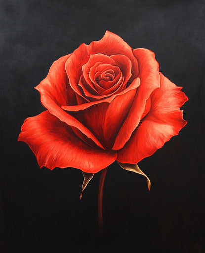 Vibrant passion in the deep night