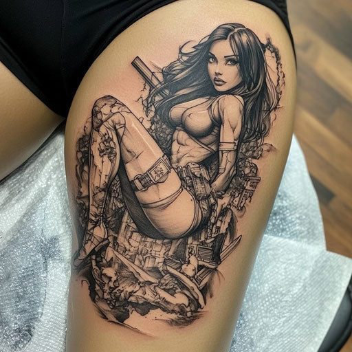 Black And Grey Tattoo Tattoo Flash Collection