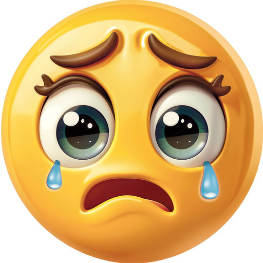 Sadness in yellow on minimalist background