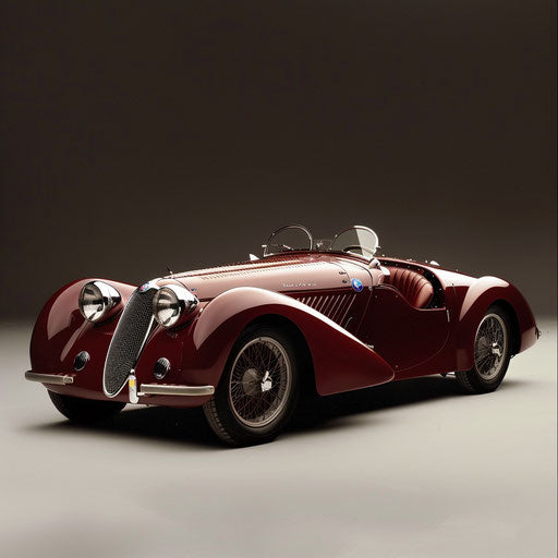 1937 convertible sports car