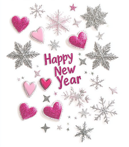 Vivid New Image Happy New Year Celebration Graphics