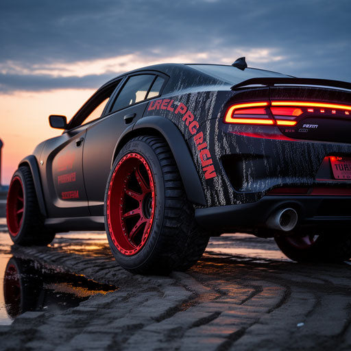 Dodge Charger Hellcat Bigfoot Tires