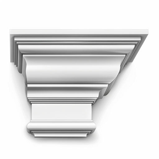 Corner clipart in photo realistic style with white background