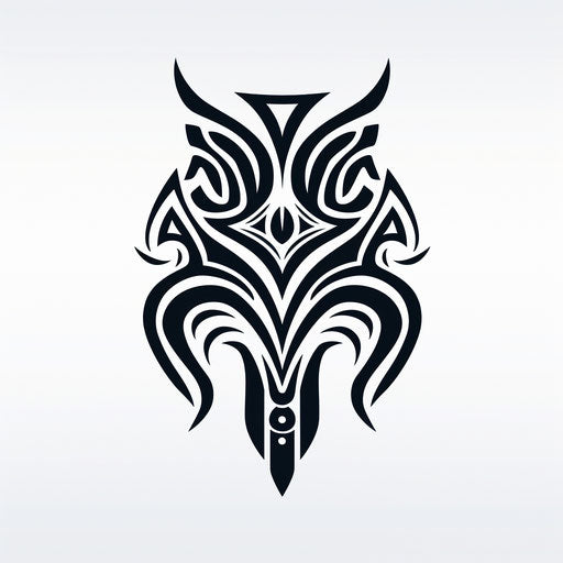 Tribal tattoos online in abstract minimalist style