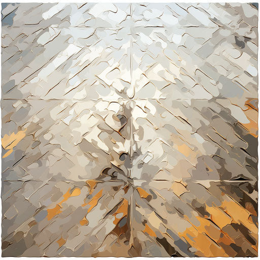 Floor illustration in the style of Oil painting, on a white background