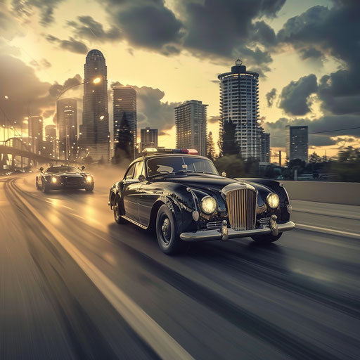 1954 Bentley R Type Continental as Police Pursuit Vehicle