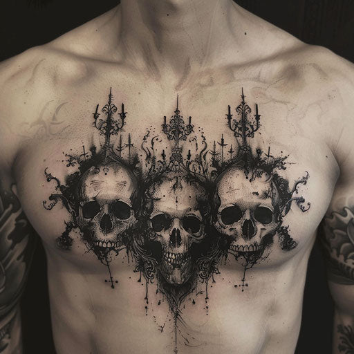 Chest Tattoos For Men Tattoo Design Pack