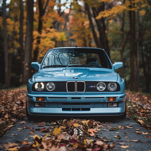 Classic Seafoam Blue BMW M3