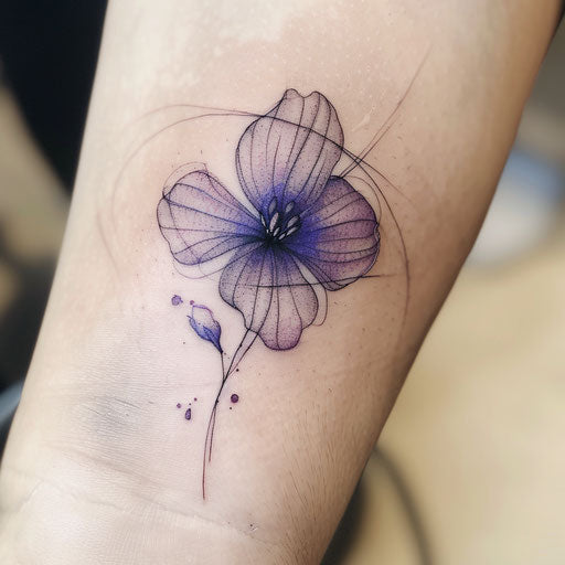 Innovative February Birth Flower Tattoo Layouts
