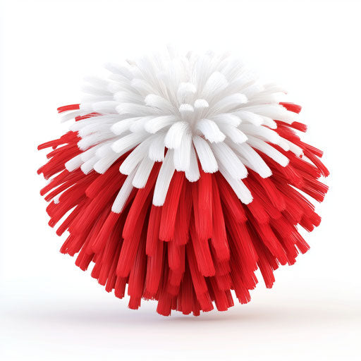 3D cheer on realistic white background, isolated clipart