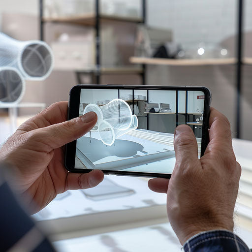 Business images with a high-tech touch