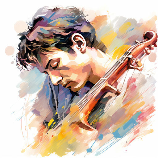 Sound clipart in the style of Impressionistic Art