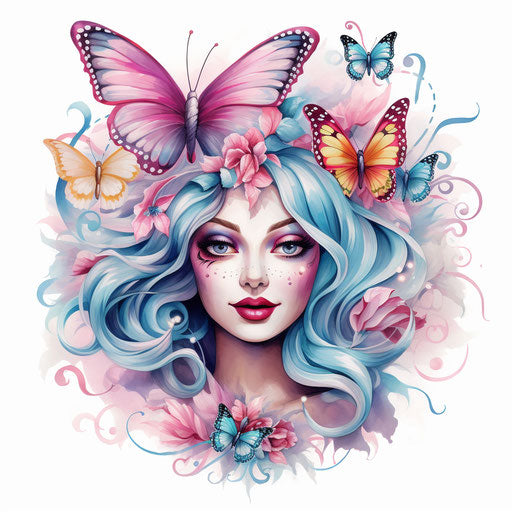 Carnival clipart in the style of Pastel Colors Art