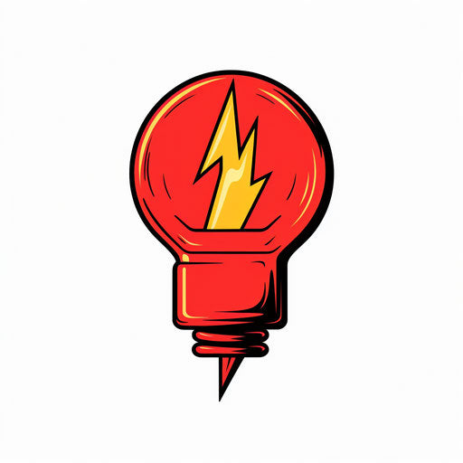 Power illustration in the minimalist style, on a white background