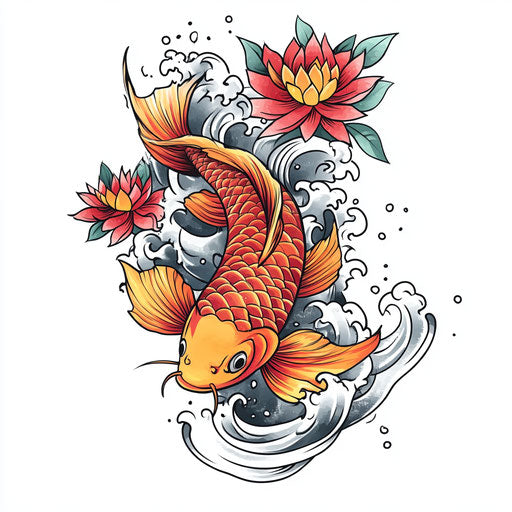 Yakuza Back Tattoo Tattoo Vector Art
