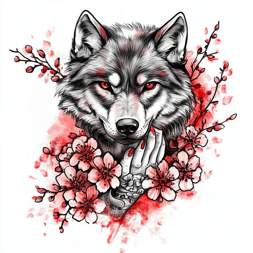 Wolf Hand Tattoo Tattoo Blueprint Pack