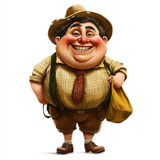 Corporate Arts And Crafts Caricature Clipart Packages for Branding