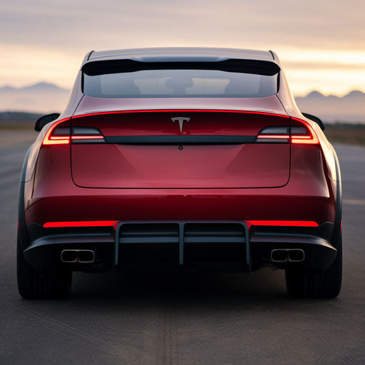 Tesla Model Y larger exhausts
