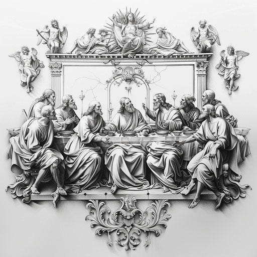 Tattooed Last Supper