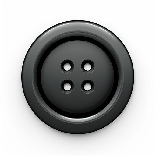 Button clipart in the style of Chiaroscuro Art, on white background