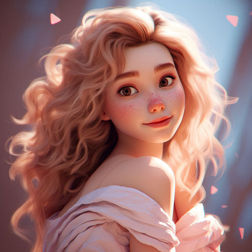 Cute anime girls wallpapers of Elsa
