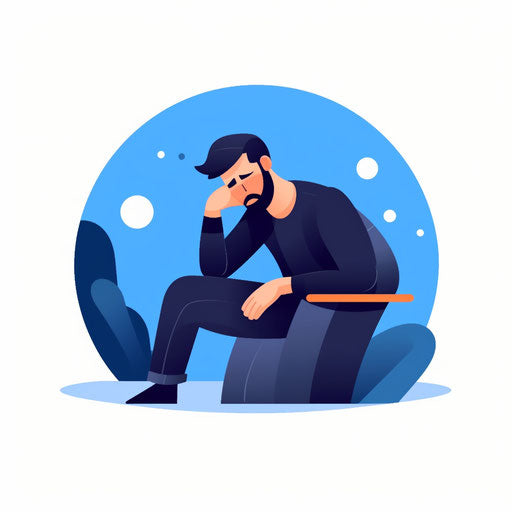 Tired clipart in Minimalist style, on a white background