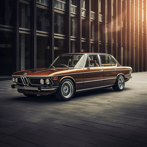 Classic side view of the BMW 7 Series