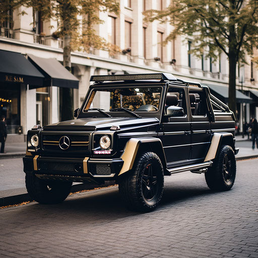 Classic convertible Mercedes-Benz G Wagon