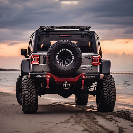 Jeep Wrangler larger exhausts