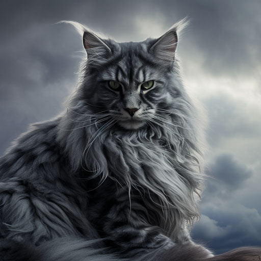 Cat Breeder, Book Reprint, Dark Silver and Gray Style