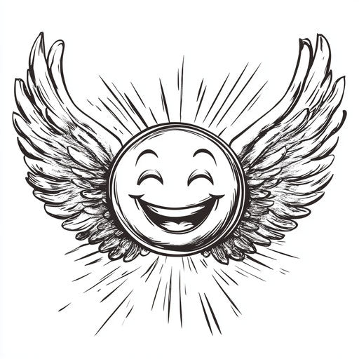 Smiley Tattoo Tattoo Design Set