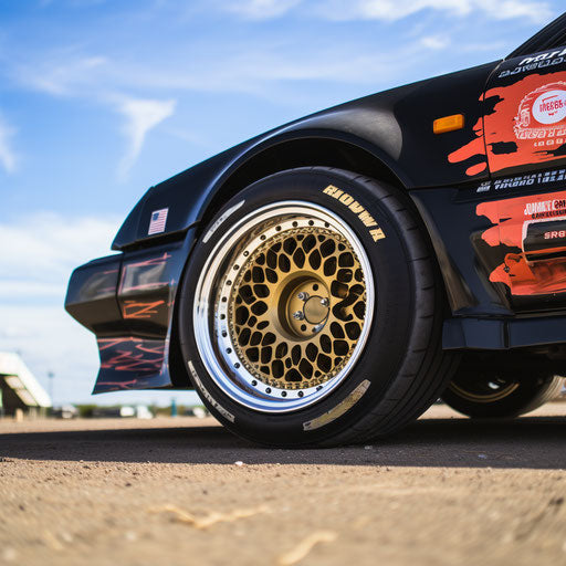 Toyota supra classic Bigfoot tires