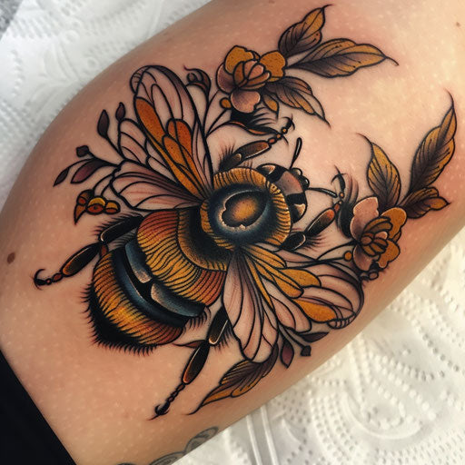 Bumble Bee Tattoo Design Kit