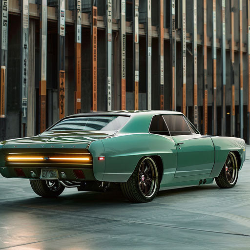 1967 Chevy Bel Air transformed into high-performance electric vehicle