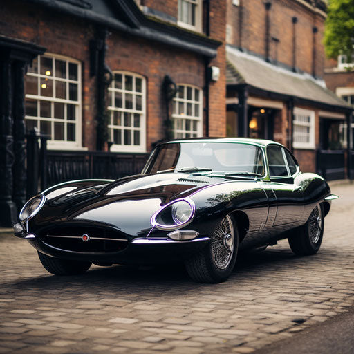 Jaguar E-Type Car Reproduction or Tribute