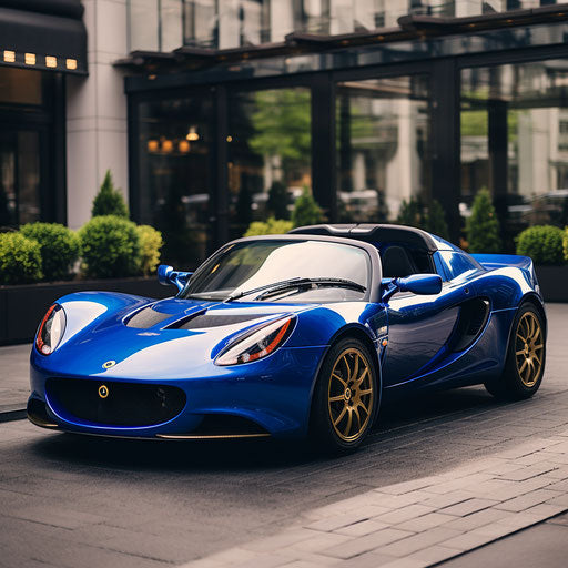 Lotus Elise classic Bright blue