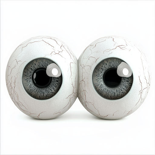 Realistic clipart of creepy eyes