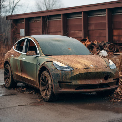 Tesla Model Y patinas