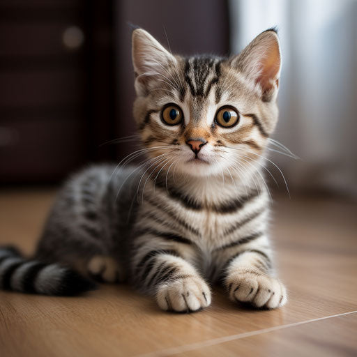 An American shorthair kitten